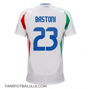 Italia Alessandro Bastoni #23 Tricou Fotbal Replică European 2024 Barbati Deplasare